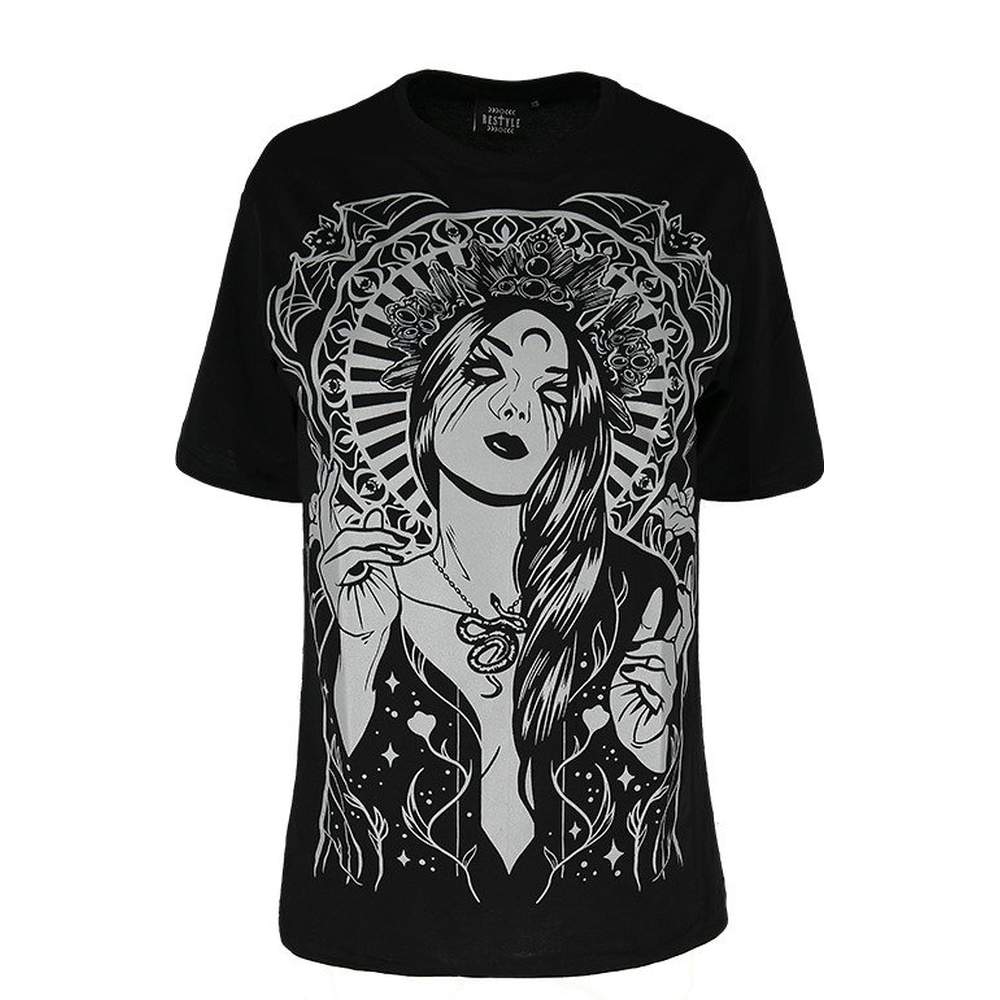 Restyle - Goddess Top - Zwart